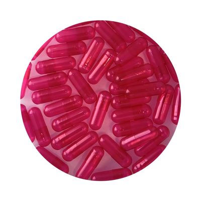DR T&T size0 Size 0 Gelatine Gelatin Capsule Pink Clear Tio2 Free (10000)
