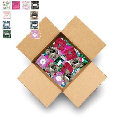 Assorted Menstrual Kit All-in-One 60 Pack | Convenience on The Go | Period Kit Pack for Travelling, Tweens & Teenagers or just When Youre Out | Individually Wrapped Feminine Hygiene Product