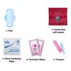 Assorted Menstrual Kit All-in-One 60 Pack | Convenience on The Go | Period Kit Pack for Travelling, Tweens & Teenagers or just When Youre Out | Individually Wrapped Feminine Hygiene Product view 3