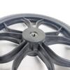 14inch Wheelchair Rear Wheels (2), Non-slip Solid Non-pneumatic Tire Casters Replacement Parts, 12.7mm (1/2") Bearings view 3