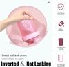 AidShunn Protein Shaker Bottle, Includes Stainless Steel Mixing Ball 400ml, Perfect for Mixing Powdered Shakes, Leak-Proof, Clear, BPA Free, Dishwasher Safe view 3