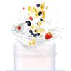 AidShunn Protein Shaker Bottle, Includes Stainless Steel Mixing Ball 400ml, Perfect for Mixing Powdered Shakes, Leak-Proof, Clear, BPA Free, Dishwasher Safe view 4