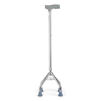 LIOONS Elderly Crutches, Square Canes, Aluminum Crutches, 10-level Adjustment, Non-slip Rubber Head, Load-bearing 100kg, Unisex
