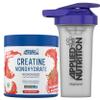 Applied Nutrition Creatine + 700ml Shaker | Creatine Monohydrate Micronized Powder with Flavour, Increases High-Intensity Physical Performance (250g - 50 Servings) (Strawberry & Raspberry) view 1