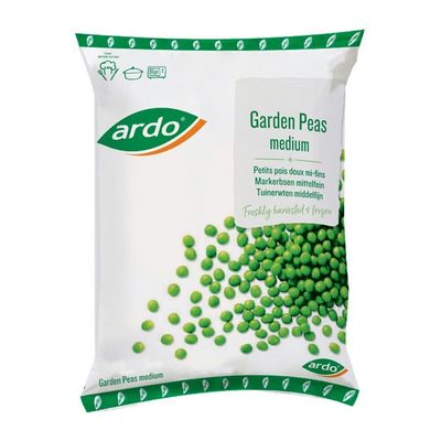 Ardo Garden Peas Choice | 1KG | Frozen Vegetables | Healthy | Green Peas | Garden Pea | High Fibre | High Protein