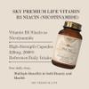 Vitamin B3 Niacin 320mg as Nicotinamide | 60 High-Strength Capsules | Non-Flushing Niacin for Energy, Skin, and Nervous System Support | GMP Quality, Halal Certified | by Sky Premium Life view 2