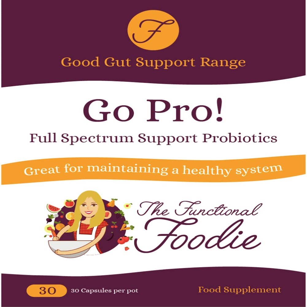 Go Pro Full Spectrum Support Probiotic Complex 30 Capsules