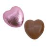 Italian Options Milk Chocolate Hearts, 500 grams approx 83 Pieces, Pink Foil view 1