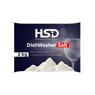 2kg Dishwasher Salt for Dishwashers and Water Softeners (Pack of 1)