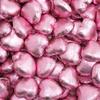 Italian Options Milk Chocolate Hearts, 1 KG approx 166 Pieces, Pink Foil view 3