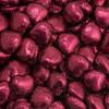 Italian Options Milk Chocolate Hearts, 250 grams approx 41 Pieces, Burgundy Foil view 3