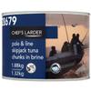 Chef's Larder Pole & Line Skipjack Tuna Chunks in Brine 1880g x 1 view 1