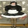 Lockable & Escape Proof PVC French Maids Uniform Sissy Maid (Small 10-12) view 3