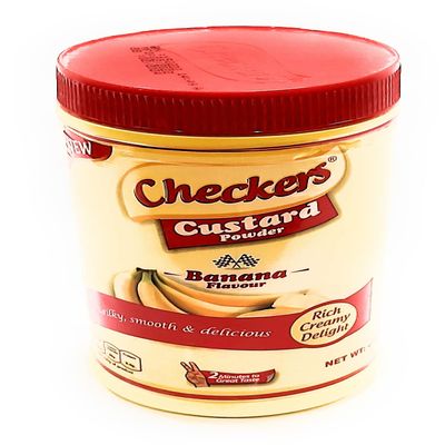 Checkers Banana Flavour Custard Powder 400g