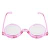 Millya Women Rotatable Make-Up Magnifying Glasses Flip Up Spectacle Lense Eyeglasses for Reading (Purple, +2.5) view 1