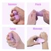Vibrating Squeeze Massage Ball for Hand Exercisers and Wrist Fidget RelaxtionPink) view 3
