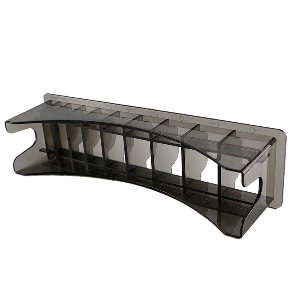 Reionppy for Base Storage Box for Hair Clipper Trimmer Limit Comb Guide Comb Barber Tool Guide Combs