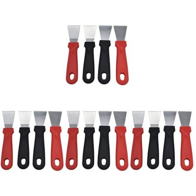 16pcs Fridge Stove Shovel Convenient Decal Blade Scraper Scrapers for Wallpaper Home Decals Stain Plastic Shovels Household Gadget Tools Scratches Steel Accessory Refrigerator