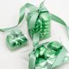 Italian Options Milk Chocolate Foiled Hearts, 10 Chocolates, Green Foil view 4
