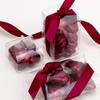 Italian Options Milk Chocolate Foiled Hearts, 50 Chocolates, Burgundy Foil view 4