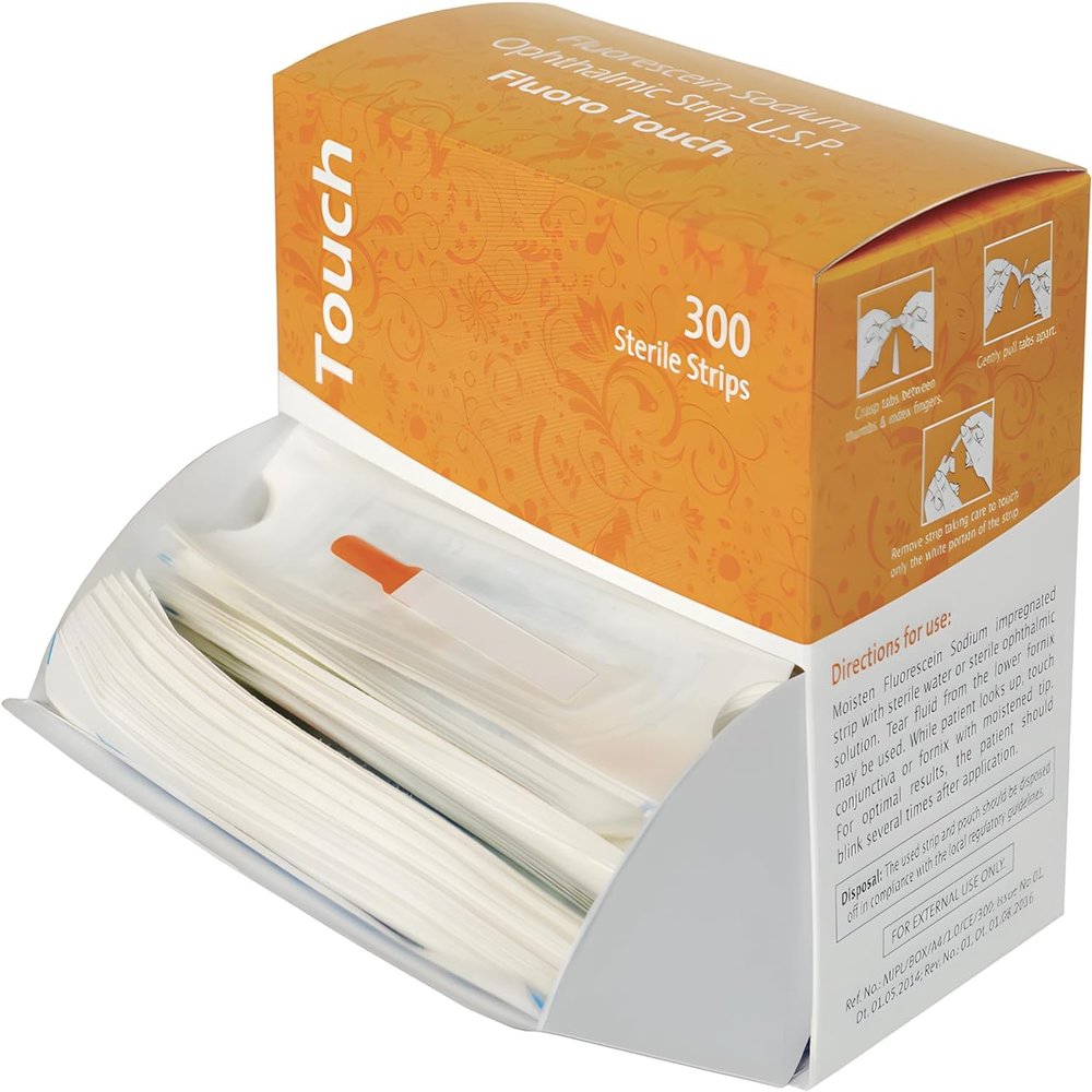 Ophthalmic Fluoro Touch Strips - 300 Strips by KASHSURG