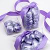 Italian Options Milk Chocolate Foiled Hearts, 75 Chocolates, Lilac Foil view 4