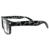 ZIZO EYEWEAR Retro Trendy Plastic Reading Glasses +0.00 - +4.00 Unisex Classic Nerd Geek Designed Specs R142 (3 Pairs Grey Demi, +0.50 Magnification) view 4