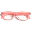 ZIZO EYEWEAR Retro Trendy Plastic Reading Glasses +0.00 - +4.00 Unisex Classic Nerd Geek Designed Specs R142 (3 Pairs Pink, +4.00 Magnification) view 3