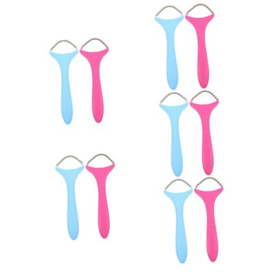 Beatifufu 10pcs Spring Hair Remover for Women Painless Face Epilator Manual Hair Removal Supplies