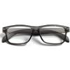 ZIZO EYEWEAR Retro Trendy Plastic Reading Glasses +0.00 - +4.00 Unisex Classic Nerd Geek Designed Specs R142 (3 Pairs Matte Grey, +0.75 Magnification) view 3