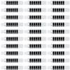 Ghulumn 30 Pcs Forehead Thermometer Strips Adhesive Thermometer Strips Reusable Thermometer Stickers Discoloration Sticker view 1