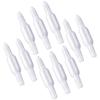 10 Pack Oxygen Tubing Connector, Oxygen Swivel Connector for Oxygen Tube, 360 Rotation Cannula Connector Avoid Tangles view 1