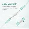 10 Pack Oxygen Tubing Connector, Oxygen Swivel Connector for Oxygen Tube, 360 Rotation Cannula Connector Avoid Tangles view 4