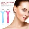 Beavorty 2pcs Manual Facial Hair Remover Portable Spring Epilator for Women Easy Use Hair Removal Tool for Upper Lip and Face Compact Design and view 3