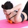 DAUJI Massage Ball Pain Stress Relief Trigger Point Therapy for Muscle Knot Fitness Yoga Injection Molded TPE Peanut Spiral Massage Ball (Color : Black blue green orange) view 2