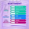Always Daily Extra Protect Women's Pantiliners, Long (40 Pads), Giga Pack, Odour-Neutralising, Breathable, Flexible view 3