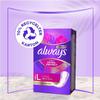 Always Daily Extra Protect Women's Pantiliners, Long (40 Pads), Giga Pack, Odour-Neutralising, Breathable, Flexible view 4
