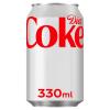 Diet Coke Cans 24 x 330ml (4x6 Pack) view 1