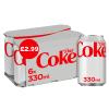 Diet Coke Cans 24 x 330ml (4x6 Pack) view 3