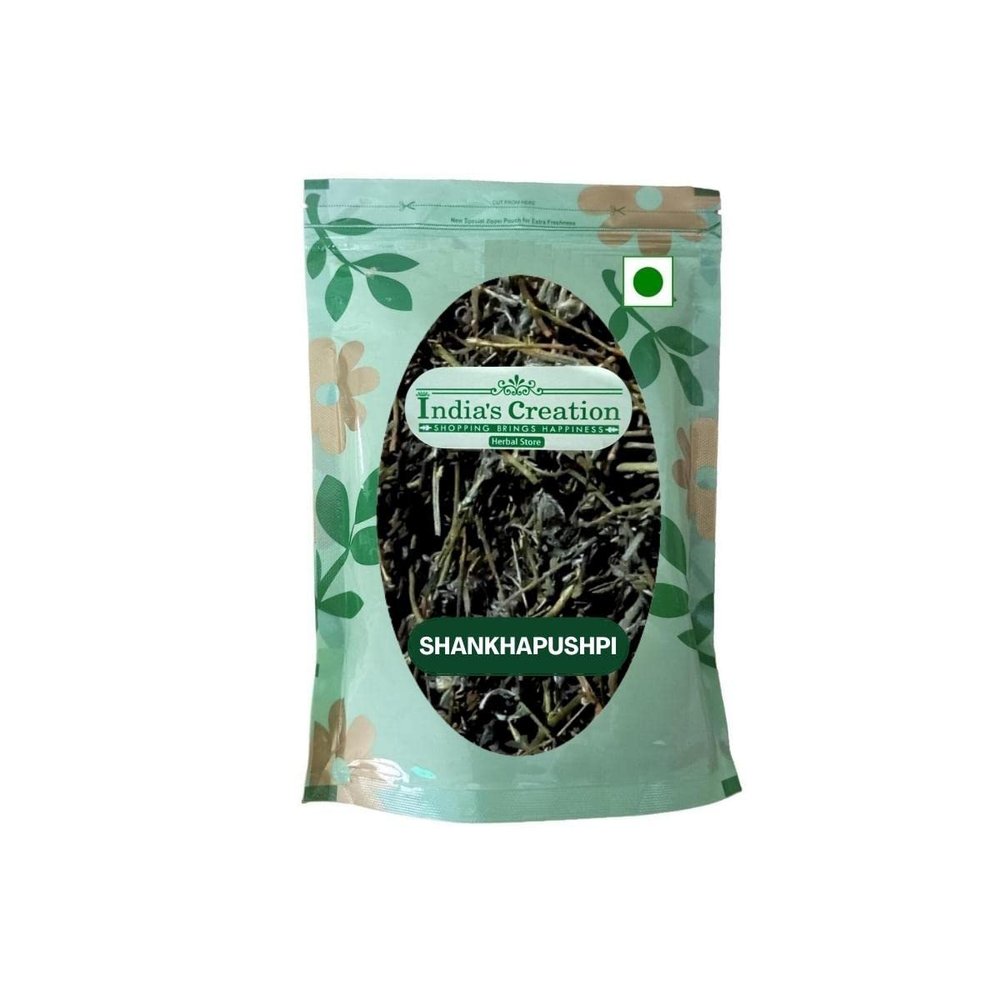 Shankhapushpi Leaves-Convolvulus Pluricaulis-Raw Herbs-Shankhawali-Sankhpushpi-Jadi Booti-Single Herbs (50 Gram)
