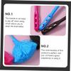 2pcs duster cleaning tool for office computer housewarming broom decorative brooms wizard broom straw broom small broom vacuum sweeper table brush Cleaner telescopic fiber view 2
