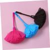 2pcs duster cleaning tool for office computer housewarming broom decorative brooms wizard broom straw broom small broom vacuum sweeper table brush Cleaner telescopic fiber view 4