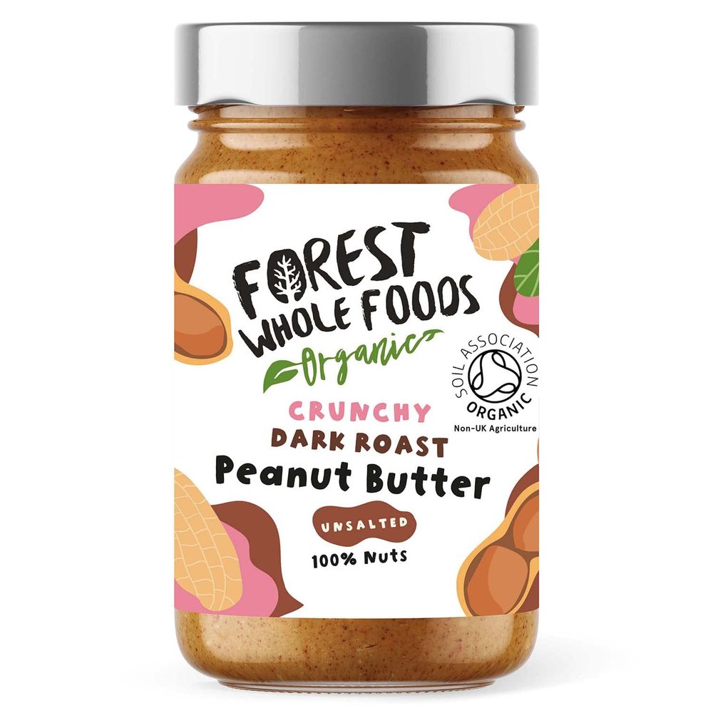 Organic Roasted Crunchy Peanut Butter 500g - Forest Whole Foods