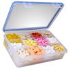 GMS 12 Compartment Vitamin Pill Organizer - Large Size Suitable for Multiple Supplements & Tablets - Safe, Secure Design with Easy Locking Lid - Medicine Cabinet Organizer & Ideal for Travel view 1