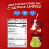 klass Aguas Frescas Lemon Cucumber Drink Mix, Natural Sources Flavors and Colors No Artificial Flavors, No Artificial Sweeteners (Makes 7 to 9 Liters), 14 Ounce Family Pack (Pack of 4) view 2