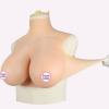 USUWE Cross-cover silicone breast prosthesis breast prosthesis silicone breast pad from B to I cups are soft and comfortable for men and women(natural beige,G cup filled with silica gel) view 2
