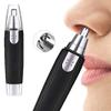 PURPLLE 2020 New Electric Nose Hair Trimmer Ear Clean Trimmer Removal Shaving Nose Care Kit for Men and Women view 2