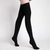 AAGAZA Varicose Compression Stockings Elastic Nursing Compression Stocking Unisex Class Pressure Stockings Sleep Feet Varicose Vein 5XL Calfsleeves-Beige/106 (Color : Closedtoe-black, Size : XXL) view 1