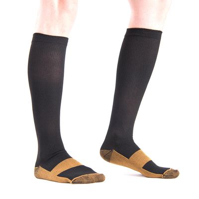 AAGAZA Varicose Compression Stockings Sports Less Stockings Women Men Firm 20-30 mmHg Gradient Pressure Support for Veins Calf Open L-XL 3/66 (Color : 2, Size : S-M)