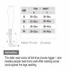 AAGAZA Varicose Compression Stockings Compression Calf Leg Sleeve Prevent Varicose Vein Compression Socks for Women and Man Level 2 XXL Skin/85 (Color : Black, Size : L) view 2